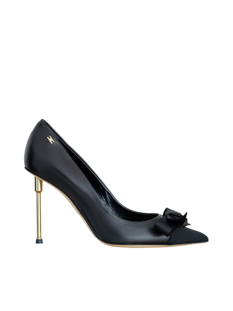 ELISABETTA FRANCHI Elegant Pumps with Bow for Women - SS25 Collection