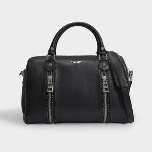 ZADIG&VOLTAIRE Medium Studded Handbag with Rebel Flair