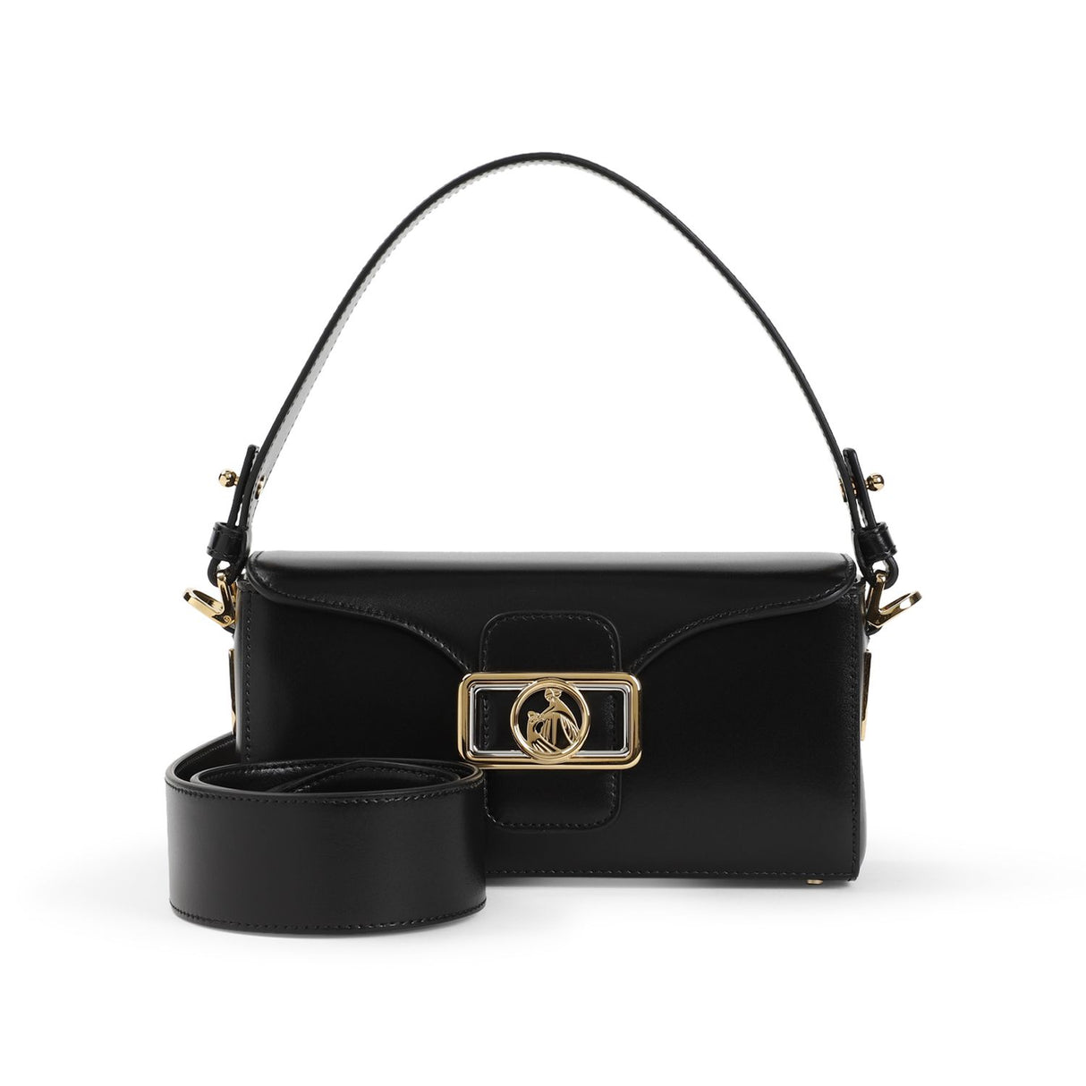 LANVIN Mini Leather Shoulder Handbag