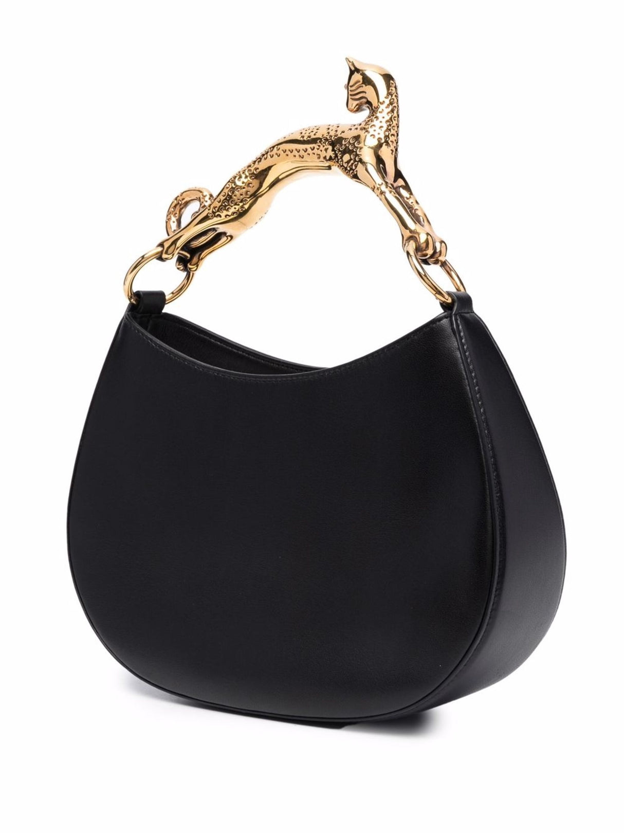 LANVIN Hobo Handbag with Cat Handle - SS25