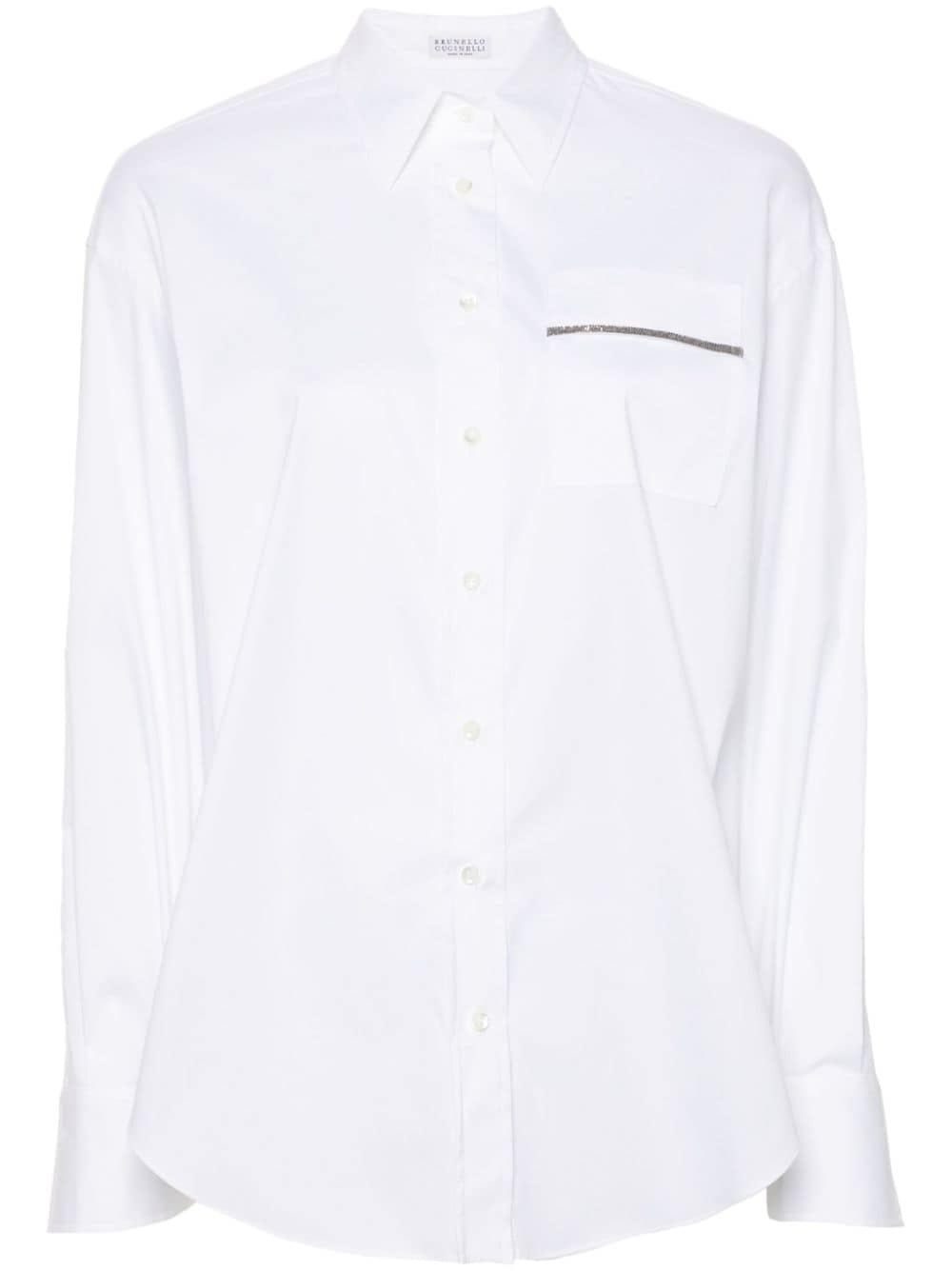 BRUNELLO CUCINELLI Classic Cotton Blend Shirt for Women