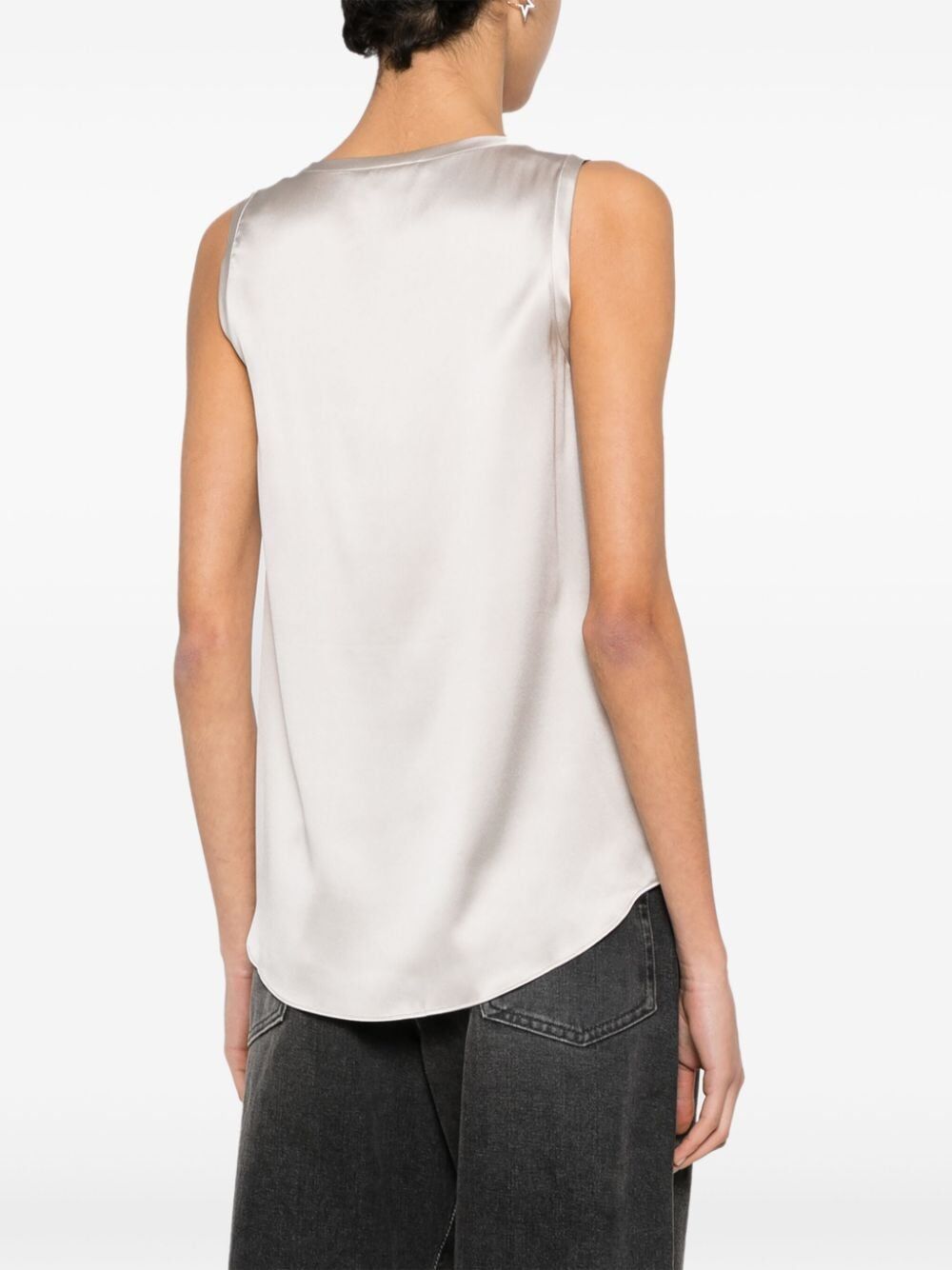 BRUNELLO CUCINELLI Elegantly Crafted Sleeveless Blouse