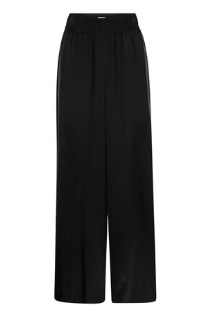 BRUNELLO CUCINELLI Stretch Silk Satin Track Trousers for Women