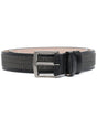 BRUNELLO CUCINELLI Luxury Leather Belt with Jewel Embellishments - 3cm Width