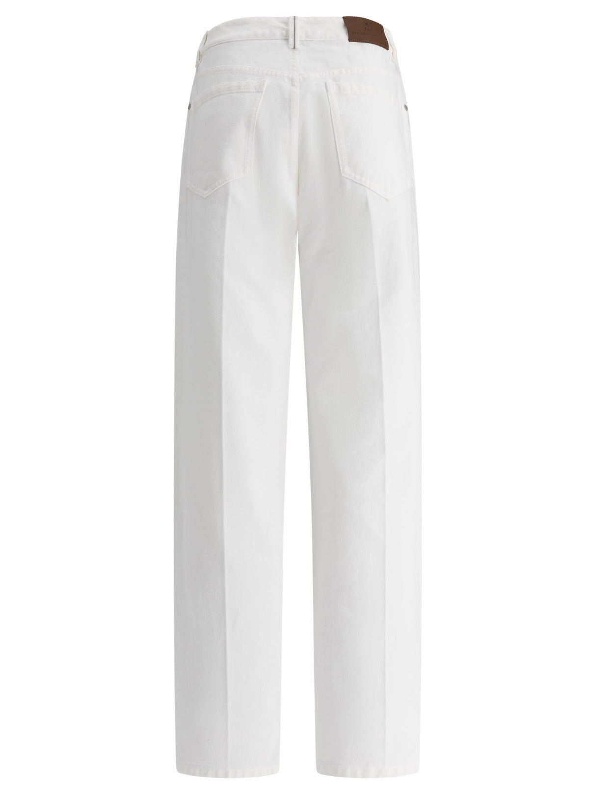 BRUNELLO CUCINELLI High-Waisted Denim Pants for Women - SS25 Collection