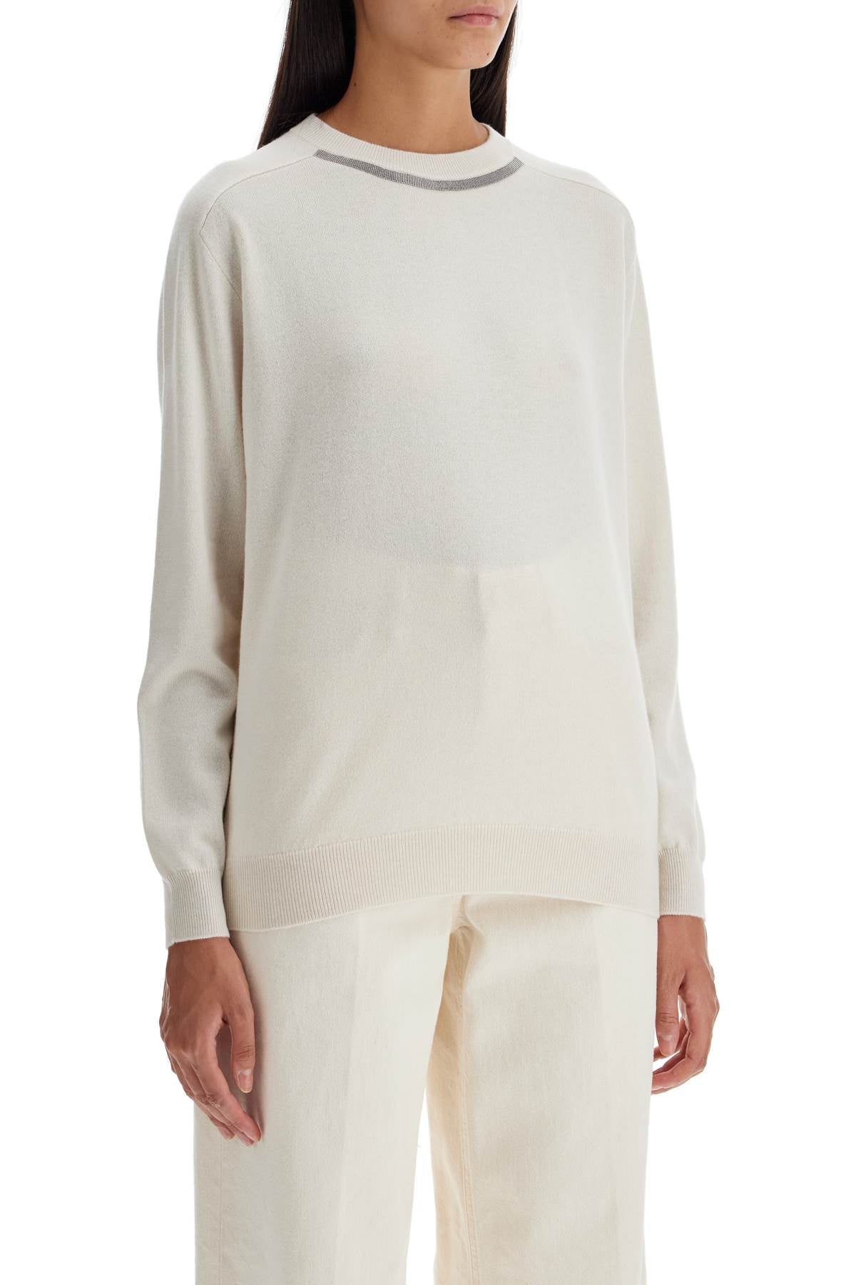 BRUNELLO CUCINELLI Luxurious 100% Cashmere Sweater for Women