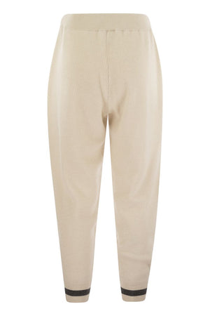 BRUNELLO CUCINELLI Cashmere Sweatpants for Women - Perfect for Fall Season