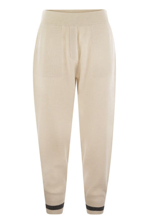 BRUNELLO CUCINELLI Cashmere Sweatpants for Women - Perfect for Fall Season