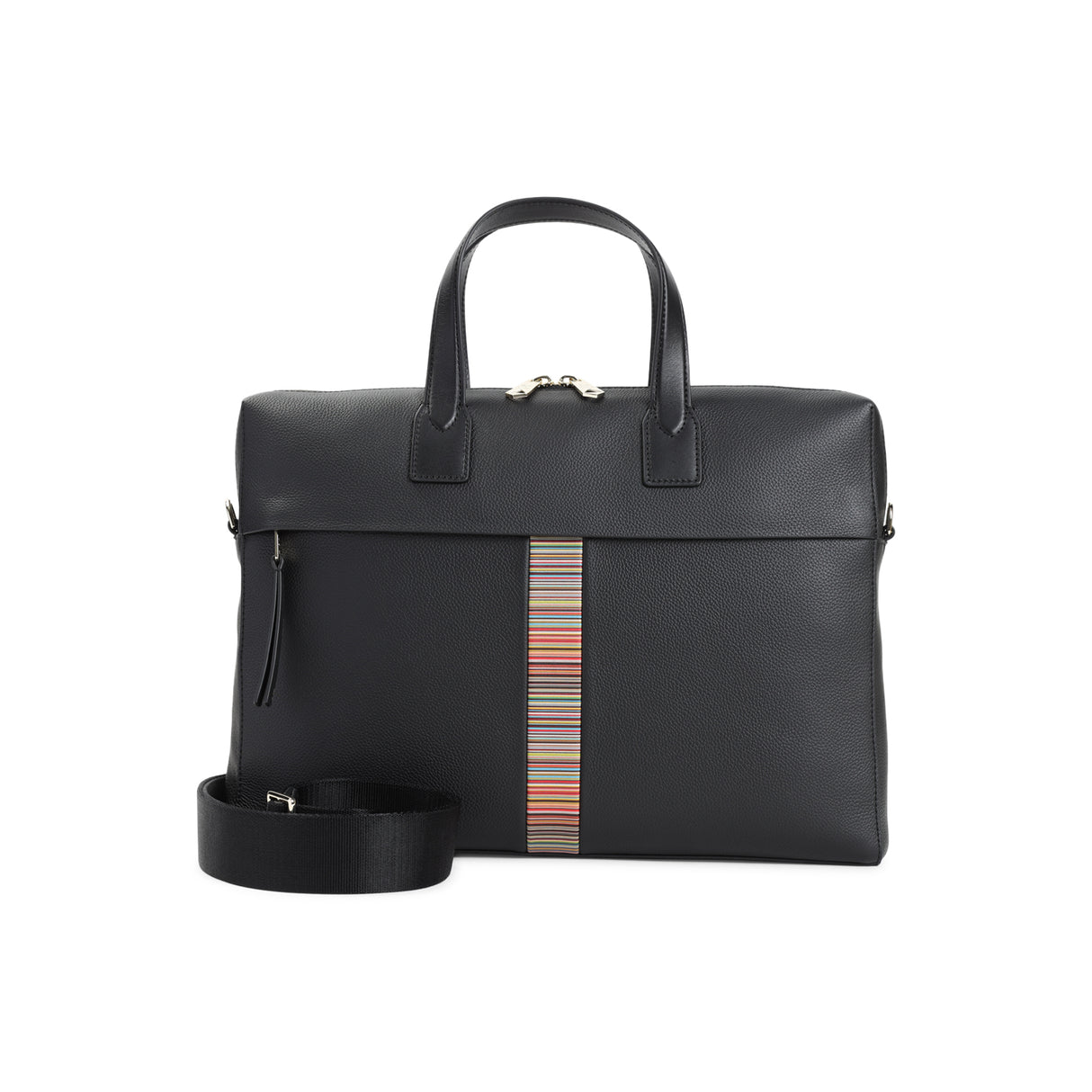 PAUL SMITH Folio Mini Leather Handbag - 37cm x 26cm x 6cm