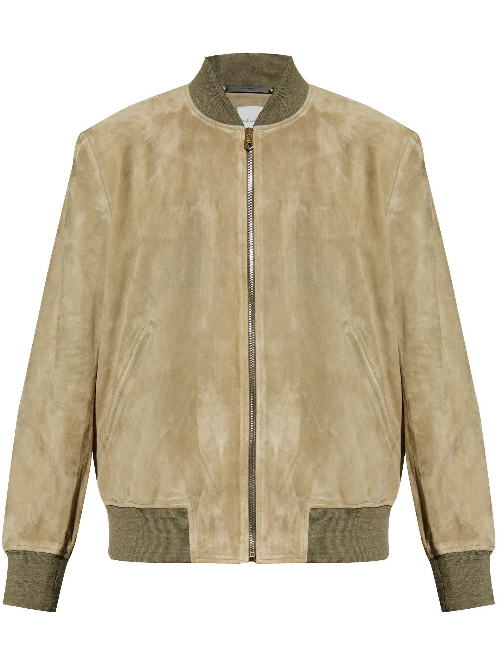 PAUL SMITH Suede Bomber Jacket