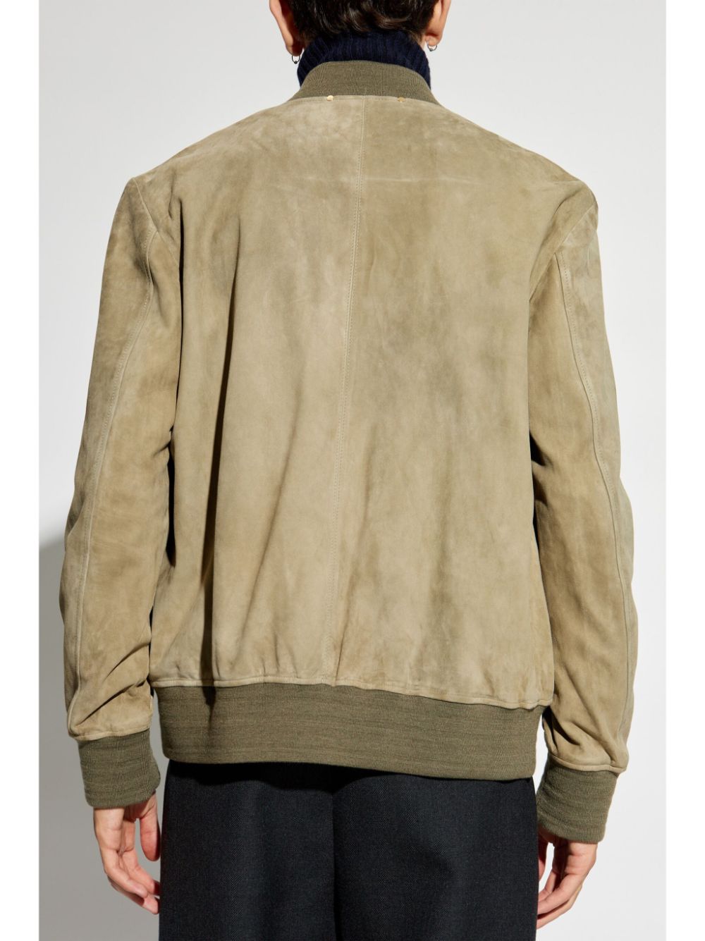 PAUL SMITH Suede Bomber Jacket