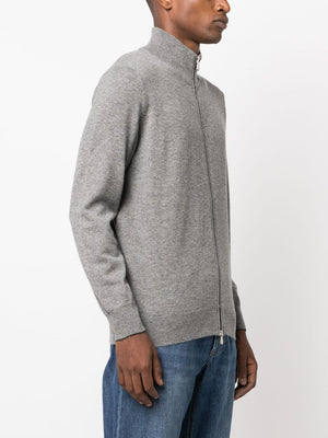 BRUNELLO CUCINELLI Cashmere Zipped Cardigan for Men - FW24 Collection