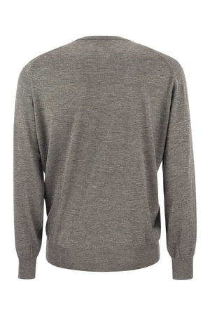 BRUNELLO CUCINELLI Lightweight Cashmere and Silk Crew-Neck Sweater