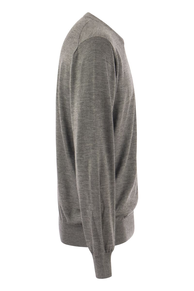 BRUNELLO CUCINELLI Lightweight Cashmere and Silk Crew-Neck Sweater