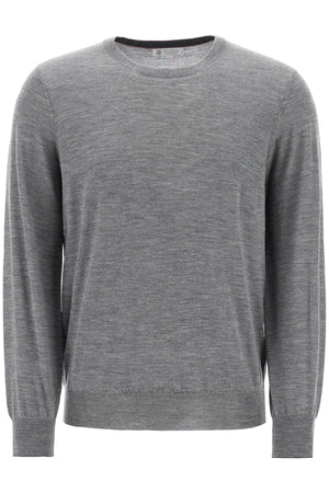 BRUNELLO CUCINELLI Fine Wool-Cashmere Sweater - Regular Fit