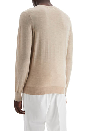 BRUNELLO CUCINELLI Fine Wool-Cashmere Sweater - Regular Fit