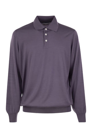 BRUNELLO CUCINELLI Classic Polo-Style Sweater for Men