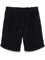 BRUNELLO CUCINELLI Linen Bermuda Shorts for Men - Summer Style