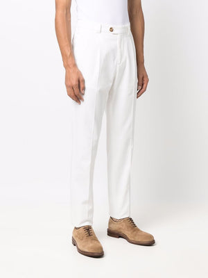 BRUNELLO CUCINELLI Leisure Fit Straight-Leg Cotton Chinos for Men