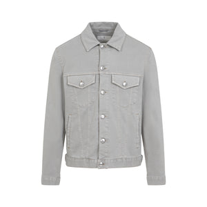 BRUNELLO CUCINELLI Cotton Denim Jacket for SS25