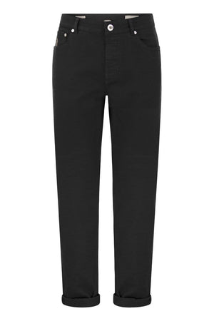 BRUNELLO CUCINELLI Men's Traditional Fit Light Comfort-Dyed Denim Trousers - SS24