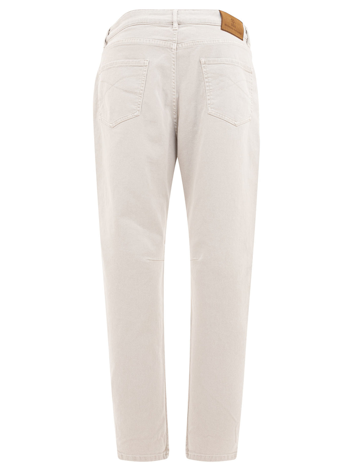 BRUNELLO CUCINELLI Garment Dyed Mini Jeans for Men - SS25