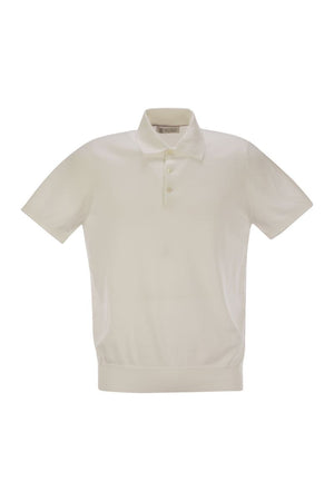 BRUNELLO CUCINELLI Elegant Lightweight Cotton Polo