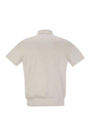 BRUNELLO CUCINELLI Elegant Lightweight Cotton Polo