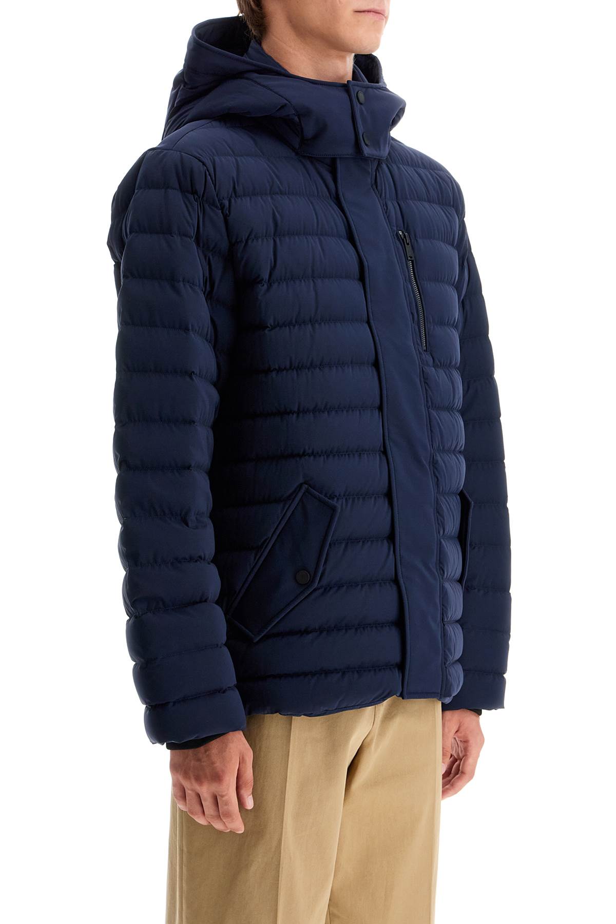 MOOSE KNUCKLES Greystone Active Flex Quilted Down Jacket