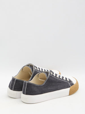 LOEWE Exaggerated Toe Sneakers with Embossed Anagram Pattern