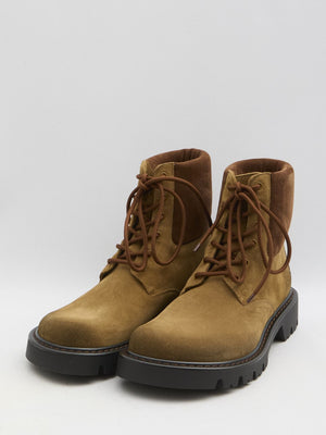 LOEWE Sierra Combat Boots - Men's