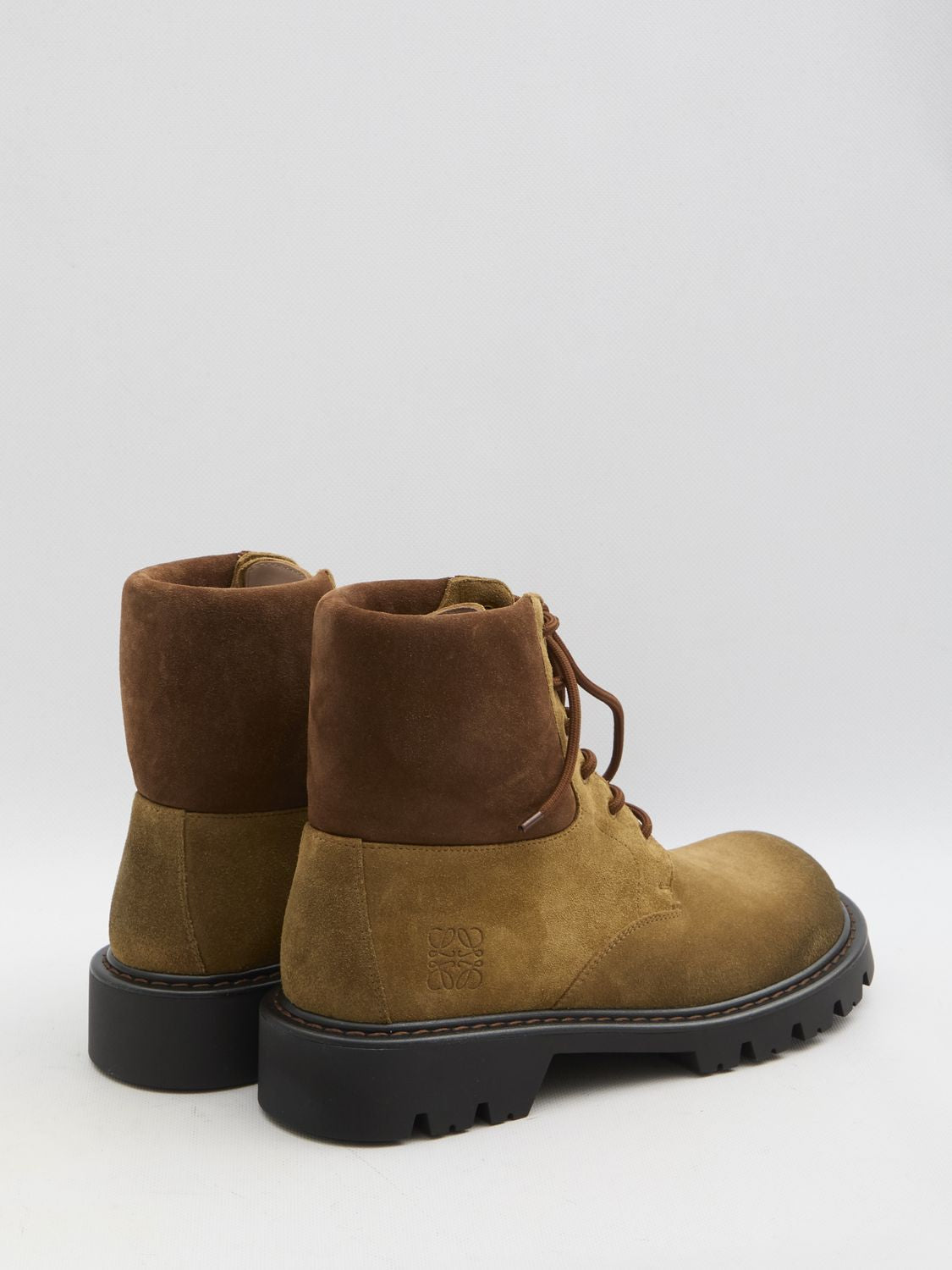 LOEWE Sierra Combat Boots - Men's