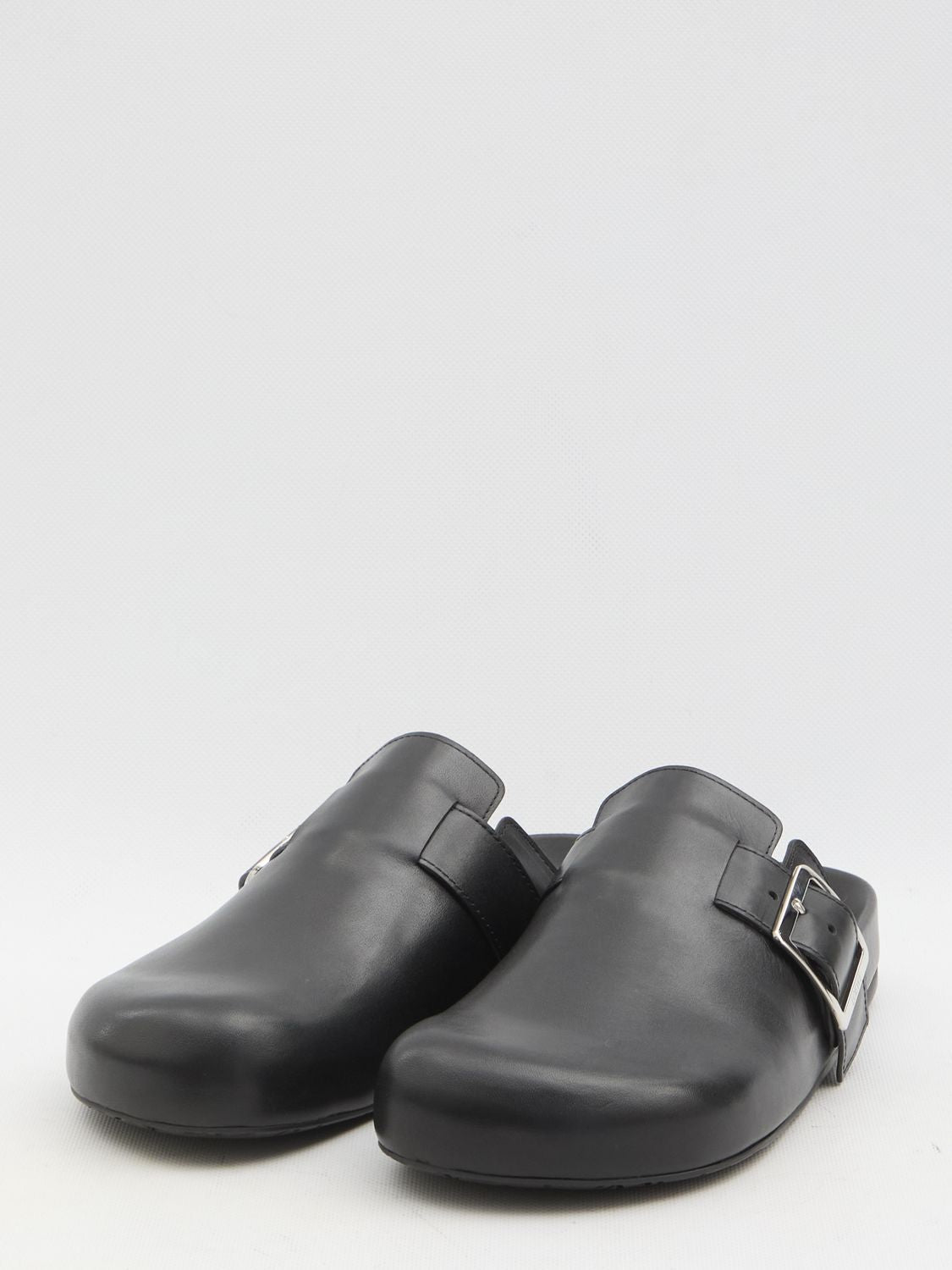 LOEWE Leather Ease Buckle Flat Shoes