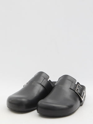 LOEWE Leather Ease Buckle Flat Shoes