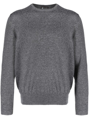 COLOMBO Cashmere-Blend Crewneck Sweater for Men - FW23