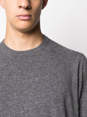 COLOMBO Cashmere-Blend Crewneck Sweater for Men - FW23