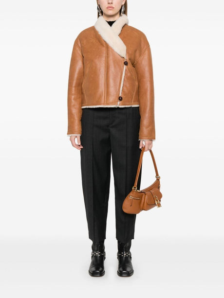 ISABEL MARANT Mini Leather Outerwear Jacket for Women