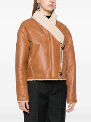 ISABEL MARANT Mini Leather Outerwear Jacket for Women