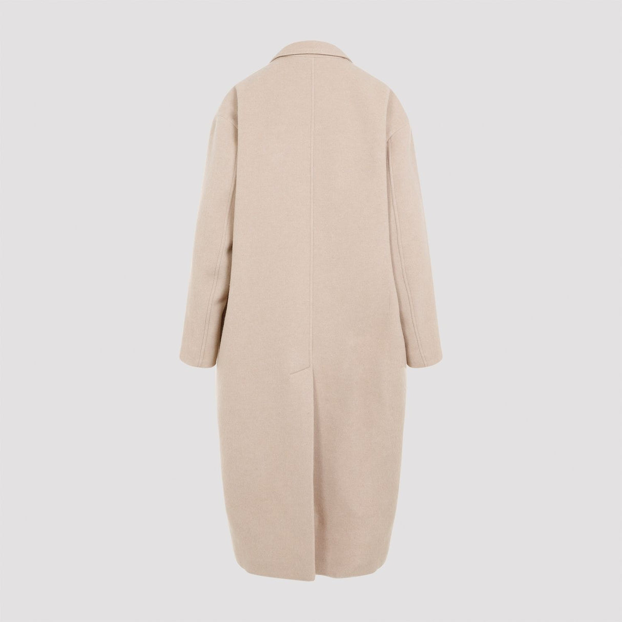 ISABEL MARANT Elegant Nude Wool-Cashmere Blend Jacket