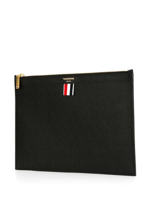 THOM BROWNE Mini Leather Document Holder