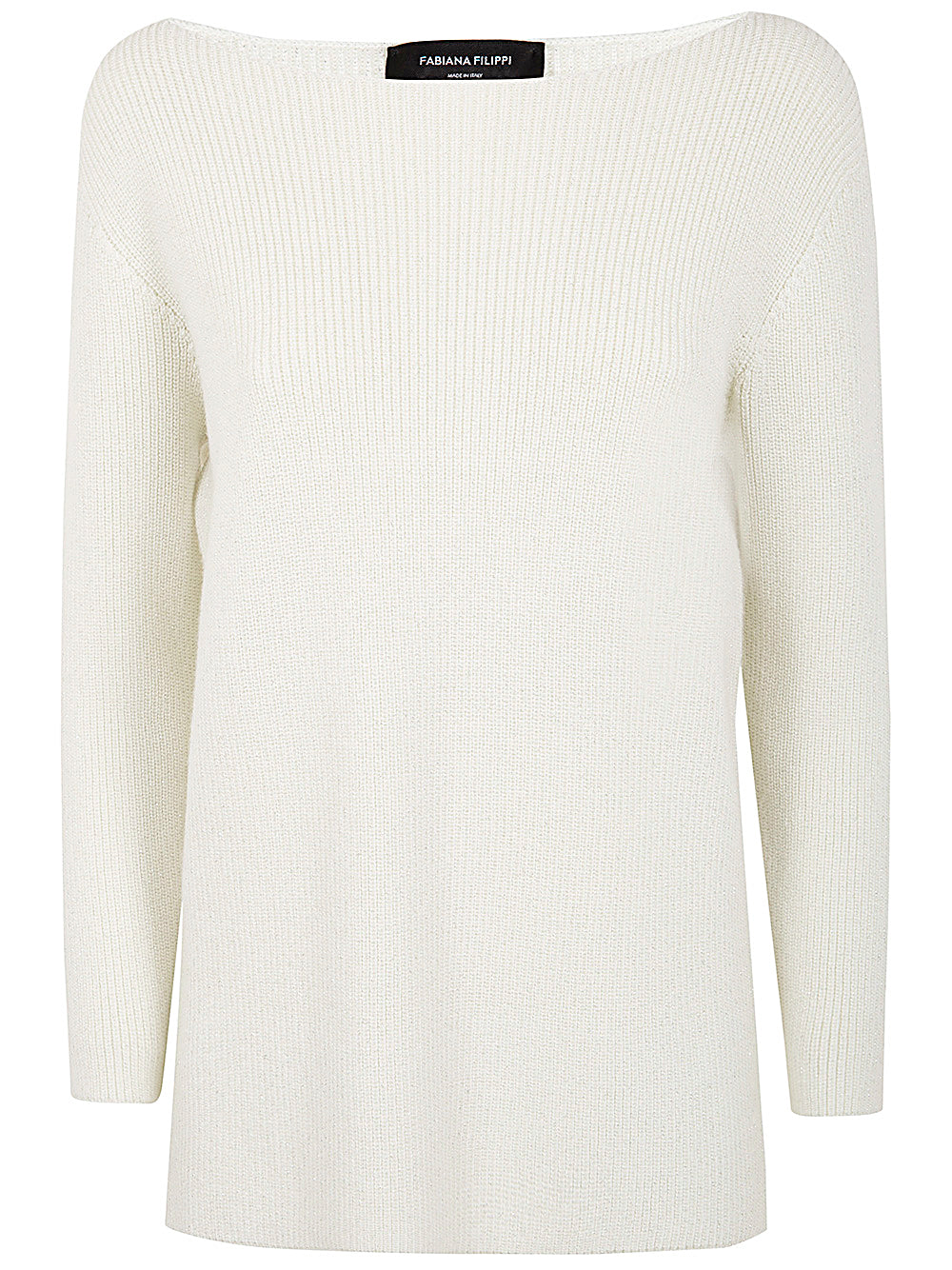 FABIANA FILIPPI Lurex Long Sleeve Sweater