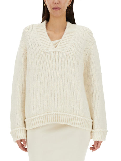 TOM FORD V-Neck Wool Blend Sweater