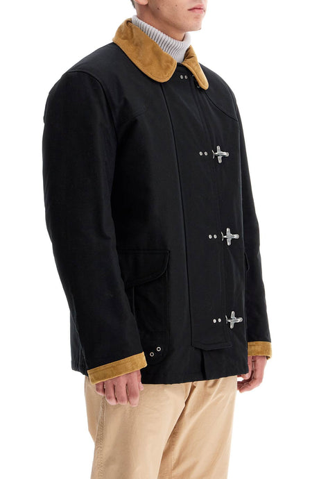 FAY ARCHIVE Classic 4-Hook Canvas Jacket - Regular Fit