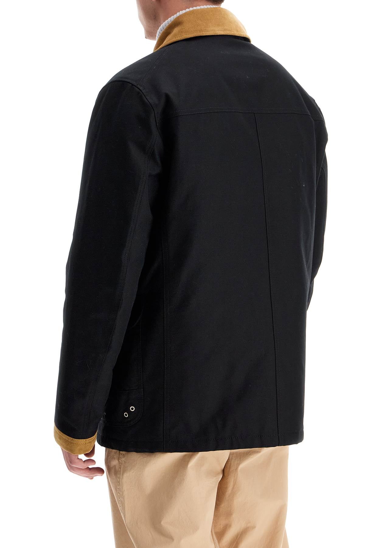 FAY ARCHIVE Classic 4-Hook Canvas Jacket - Regular Fit