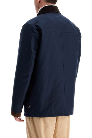 FAY ARCHIVE Classic 4-Hook Canvas Jacket - Regular Fit