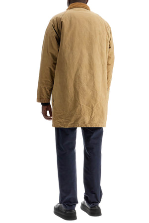 FAY ARCHIVE Men's Padded Canvas Jacket with Raglan Sleeves - Size L