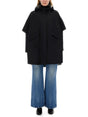 HERNO Hooded Cape - Size 40