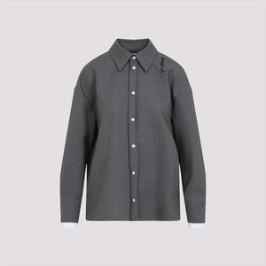 MARNI Elegant Virgin Wool Shirt for Women - Spring Summer 25