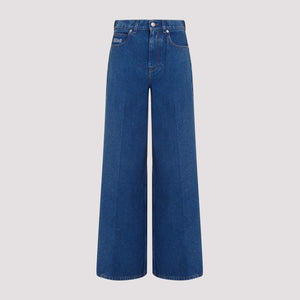 MARNI Classic Wide Leg Cotton Jeans for Women