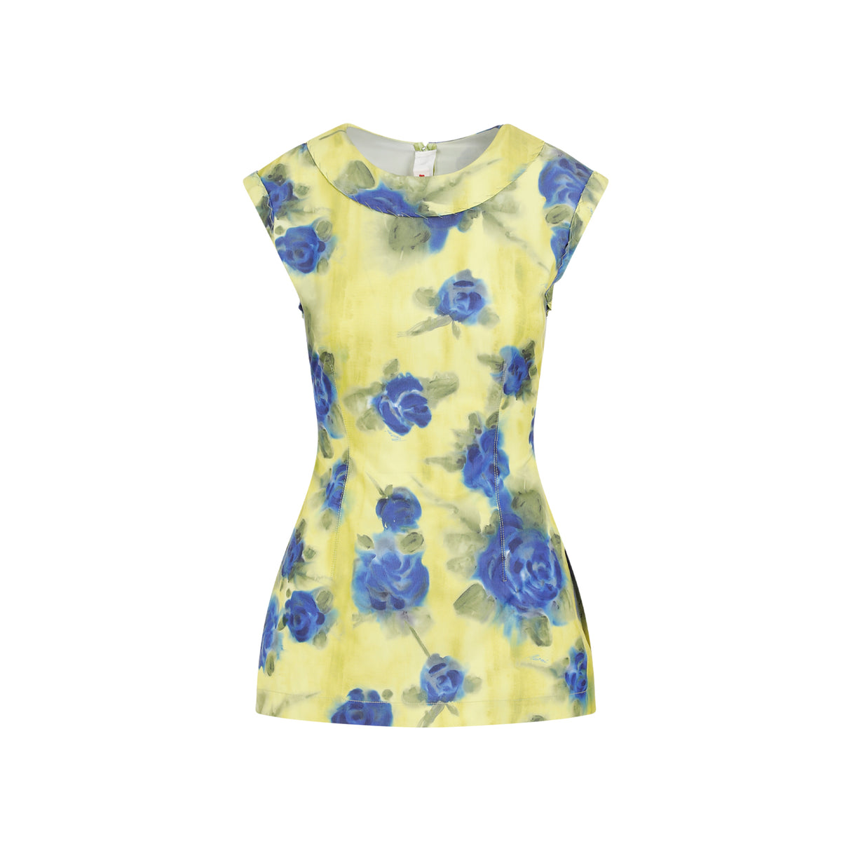 MARNI Chic Sleeveless Top with Unique Floral Pattern